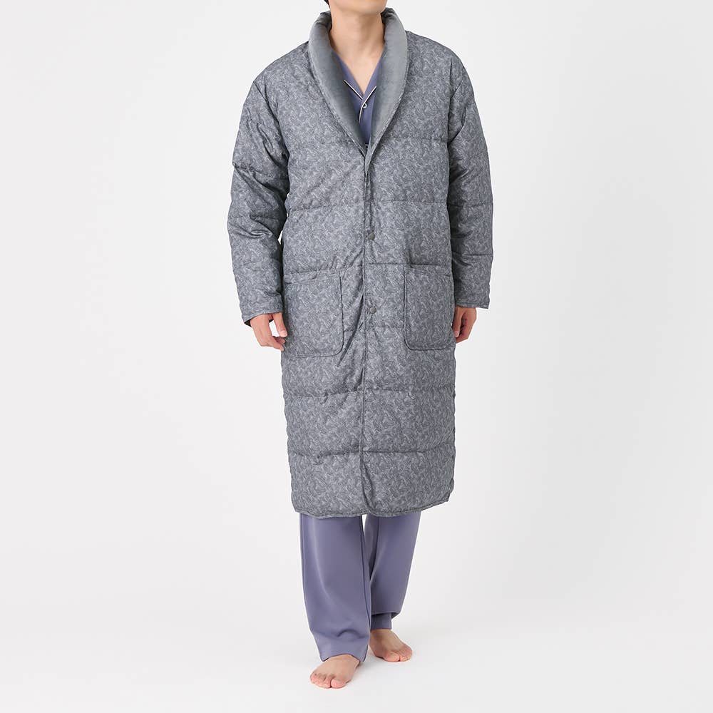 【羽織物】羽毛ガウン【送料無料】 SK4495EC グレー