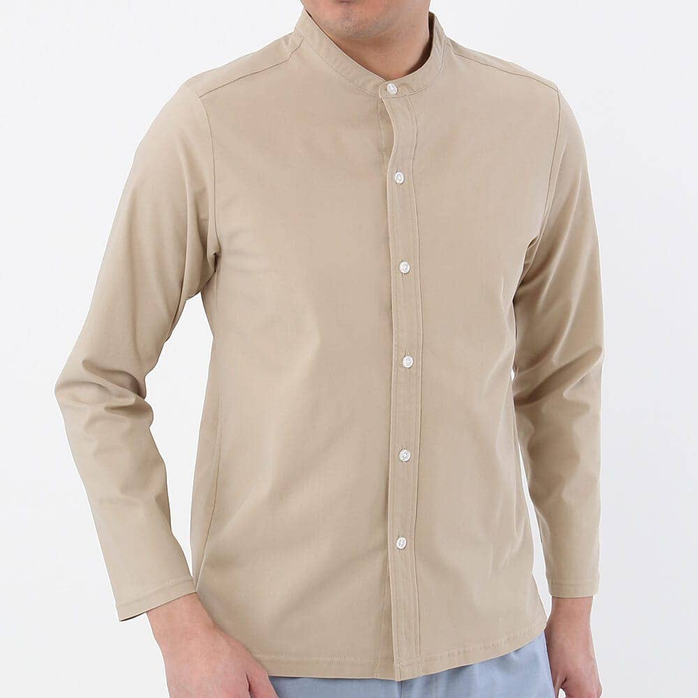 メンズ長袖 Sale M ベージュ メンズ