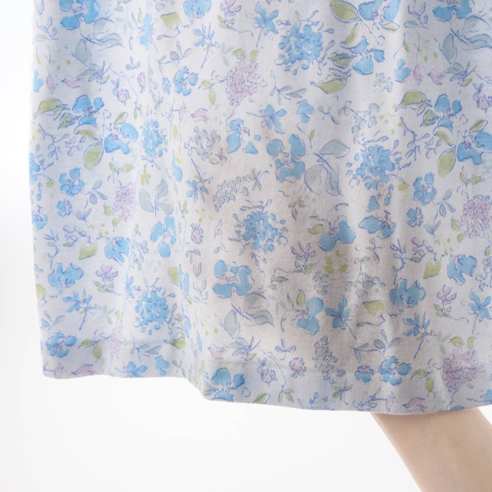 綿100% スムース パジャマ 長袖長パンツ TG2296 E4