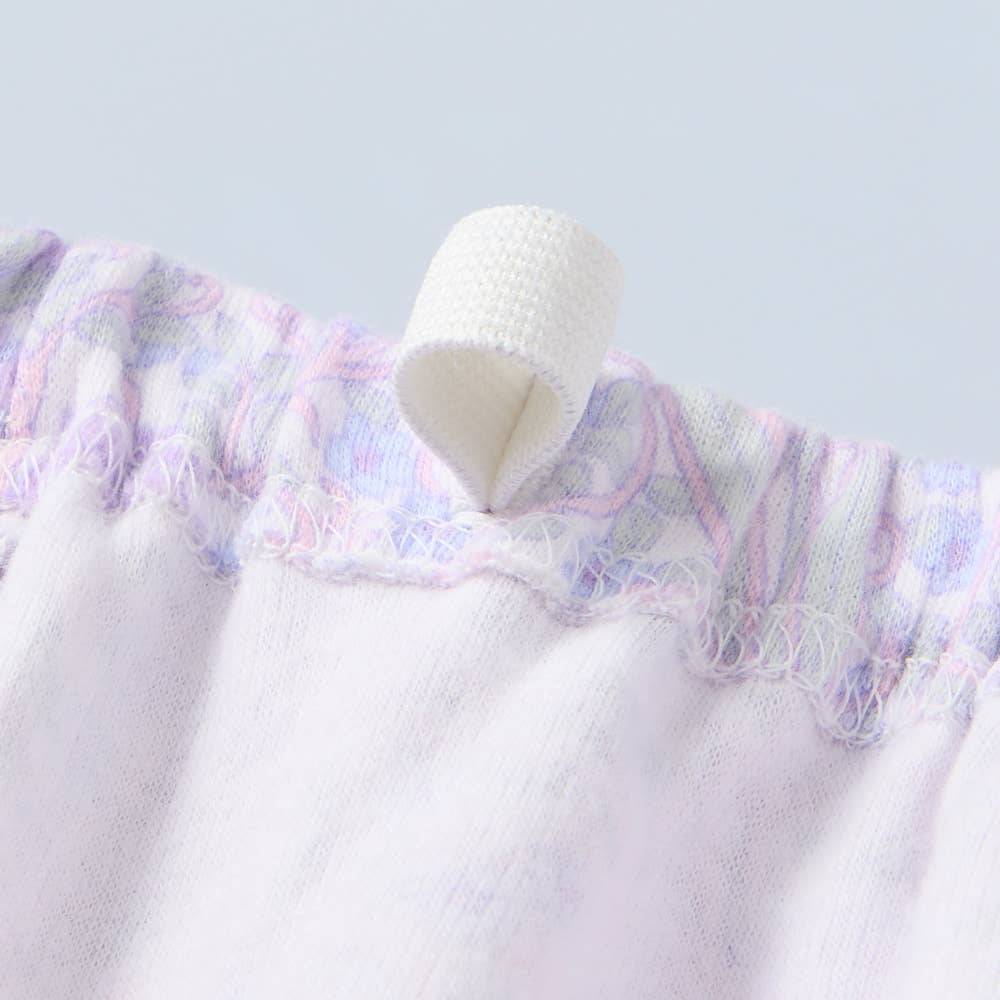 【極暖・綿100%】厚手スムース 長袖長パンツ ノーカラーパジャマ【送料無料】 TG4235EC E4