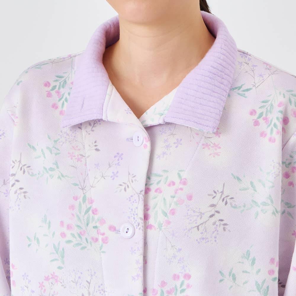 【極暖・まるで魔法瓶】裏起毛 長袖長パンツ パジャマ【送料無料】 TG4275EC E2