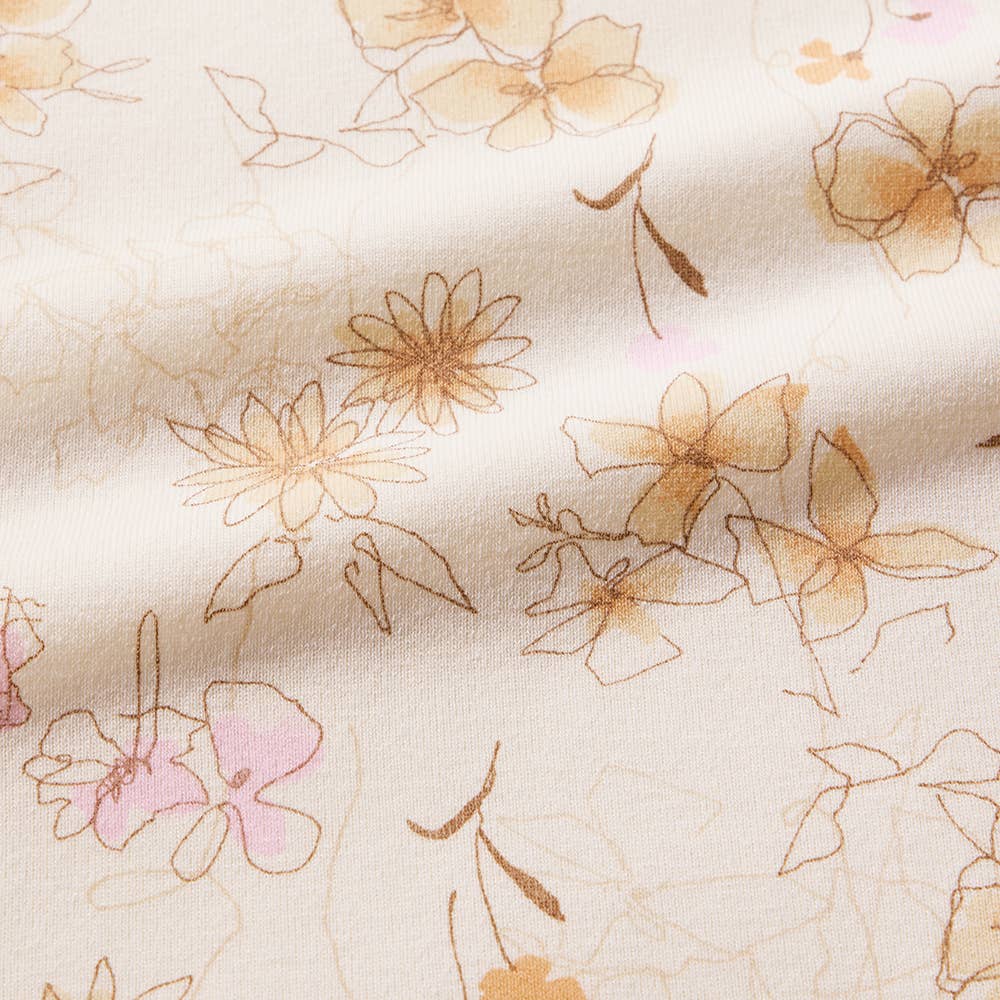 【極暖・まるで魔法瓶】パイル裏起毛 長袖長パンツ 襟元暖かパジャマ【送料無料】 TG4285EC E6