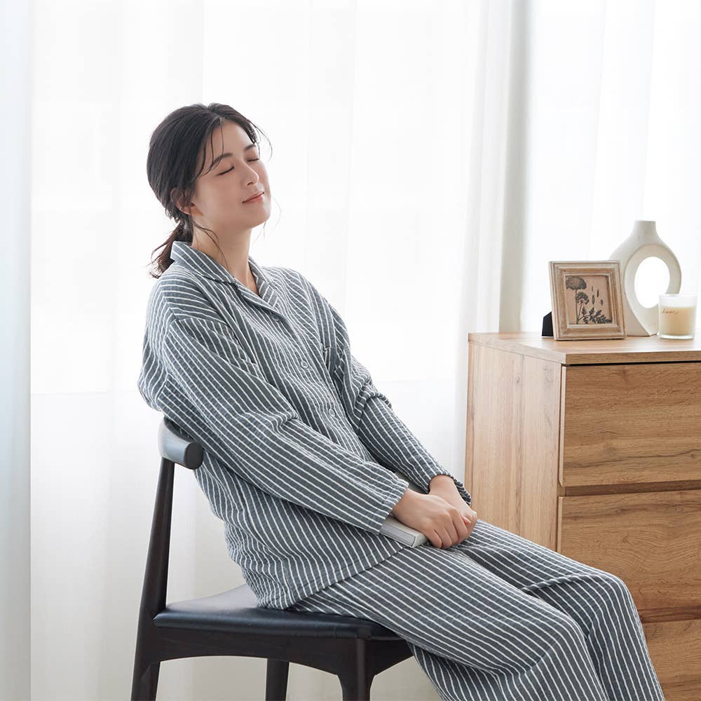 【ファイヤーアセドロン】ダイヤキルト 長袖長パンツ パジャマ【送料無料】 TG4635 E9