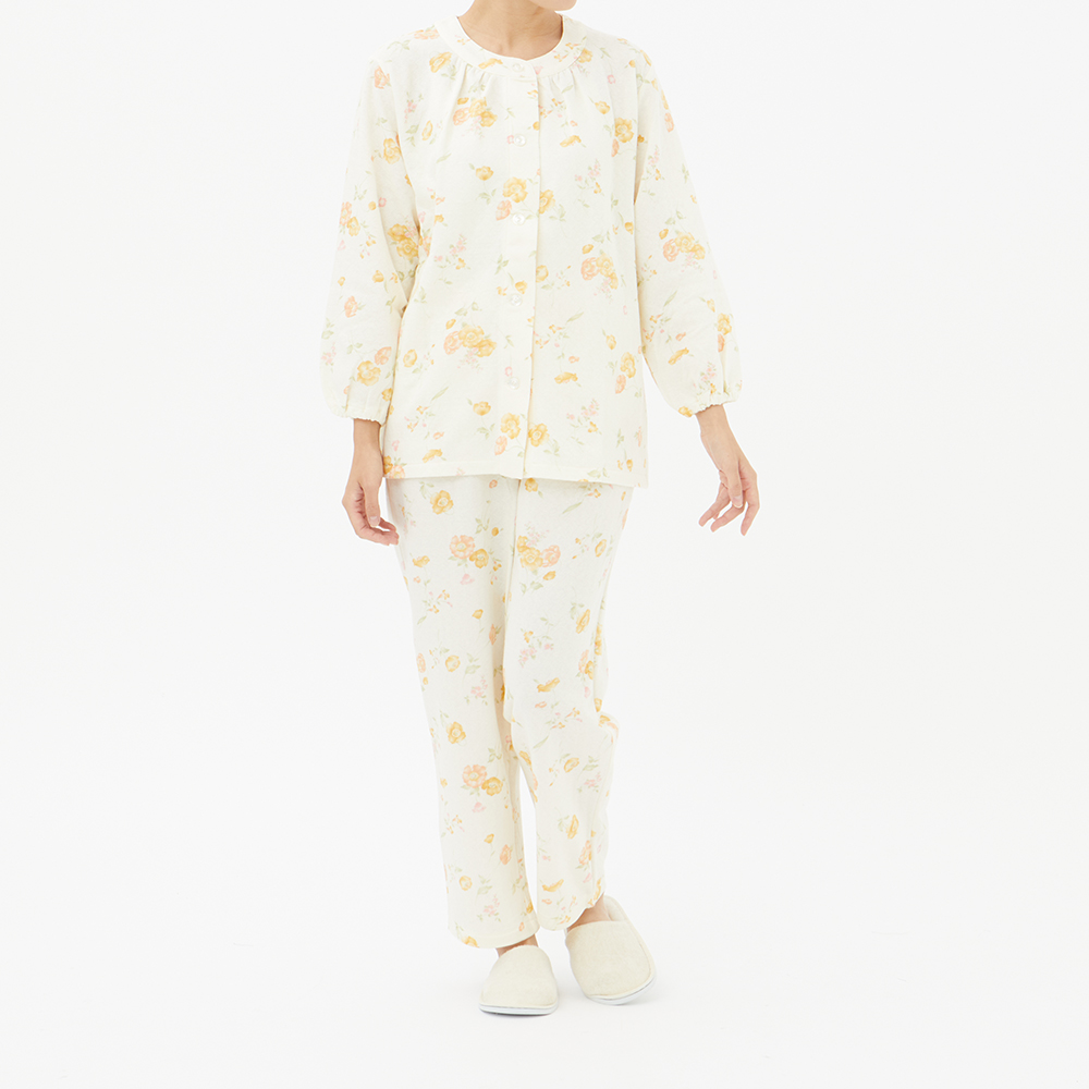 あったかキルト パジャマ 長袖長パンツ レディース Sale Tg8081 レディース パジャマ ルームウェア