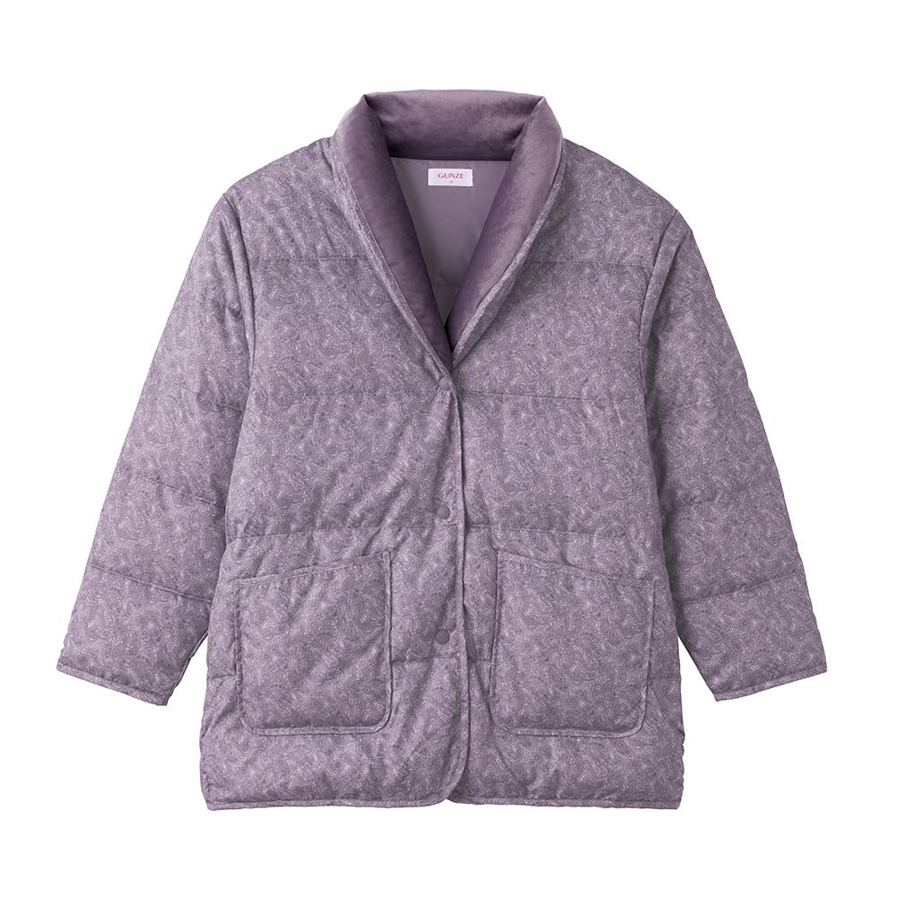 【羽織物】羽毛ジャケット【送料無料】 TK4485EC パープル