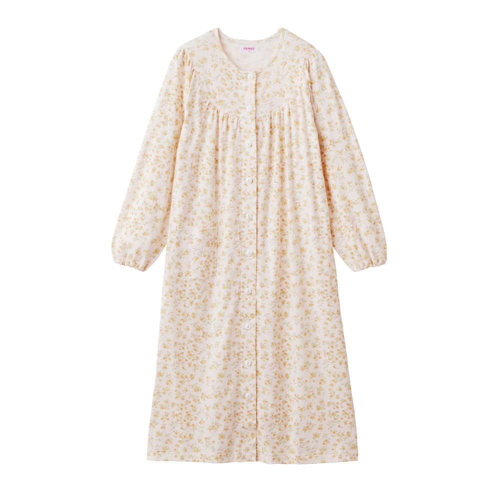 【らくらく応援】スムース ネグリジェ TN4435 オレンジ