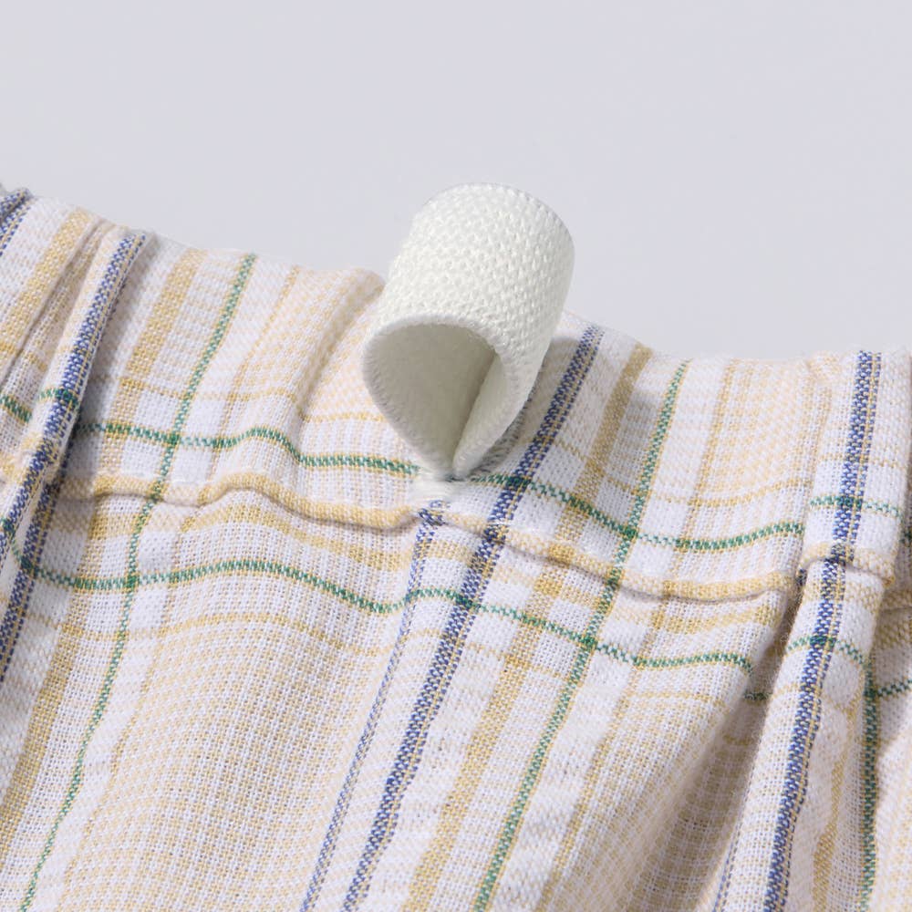 【珪藻土入り・吸汗速乾】綿混サッカー 長袖長パンツ パジャマ TP2206 E1