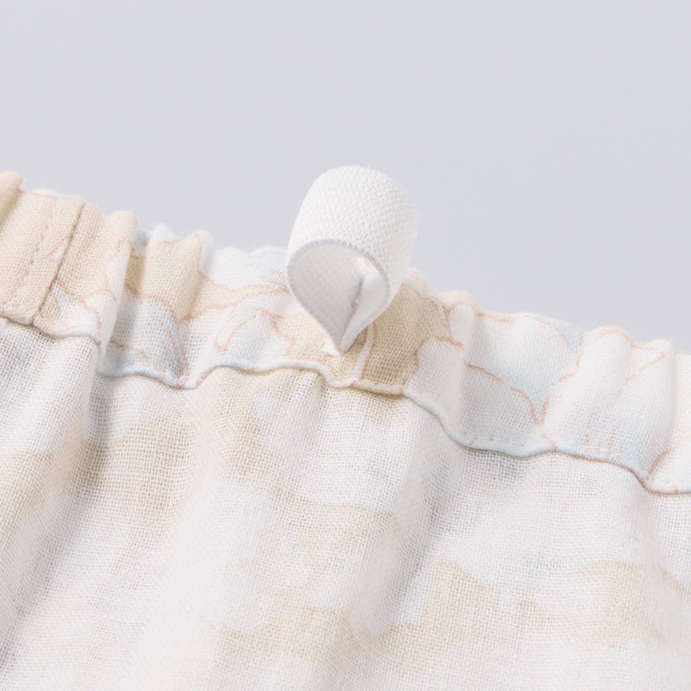 【京都捺染】綿100% ダブルガーゼ 長袖長パンツ パジャマ【送料無料】 TP2236 E1