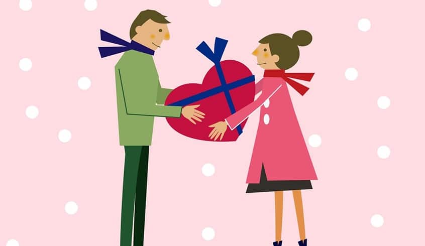 【男性の意外な本音】バレンタインのプレゼントはペアパンツで決まり！