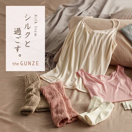 the GUNZE silk
