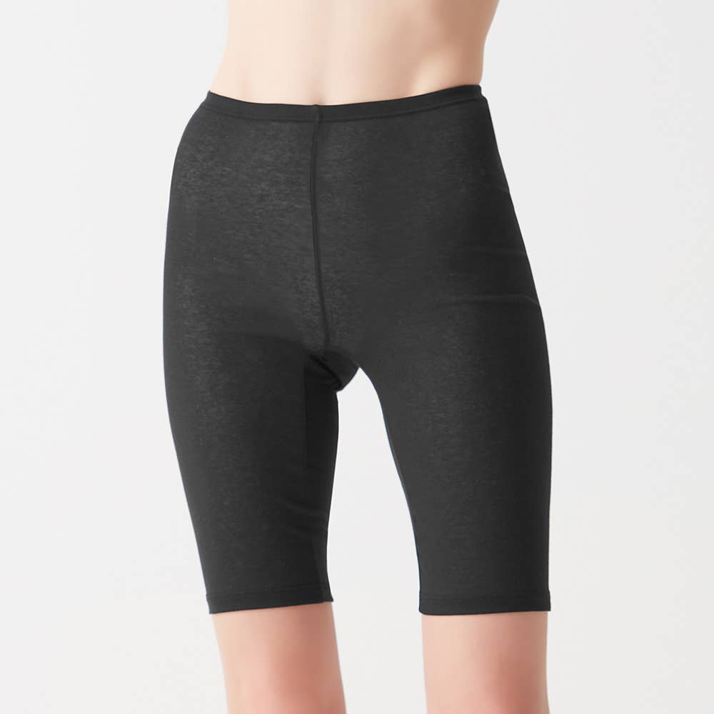 【さらっと綿100%】5分丈ボトムス