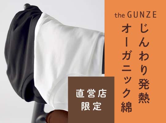 the GUNZE 発熱綿特集