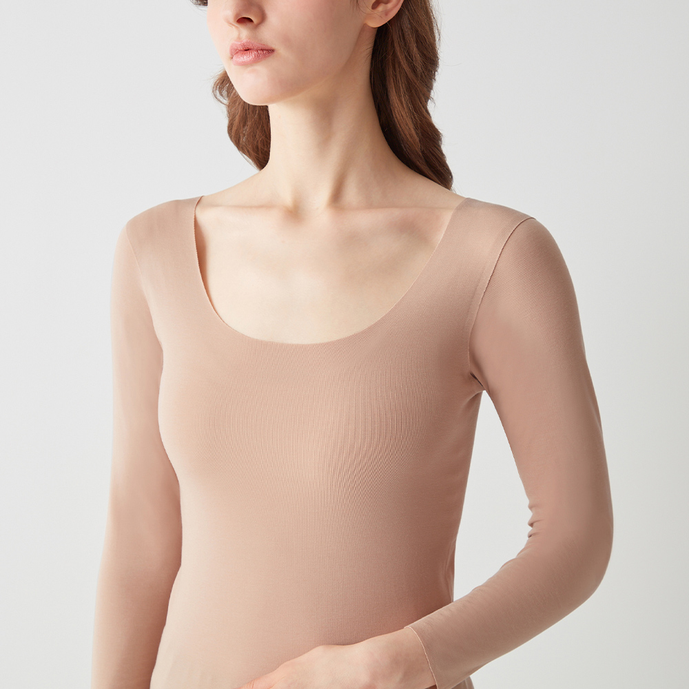 【吸湿発熱】8分袖ウォーマー