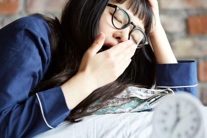 生理前に眠い 原因とおすすめの対処方法 キレイラボ Kireilabo グンゼ株式会社