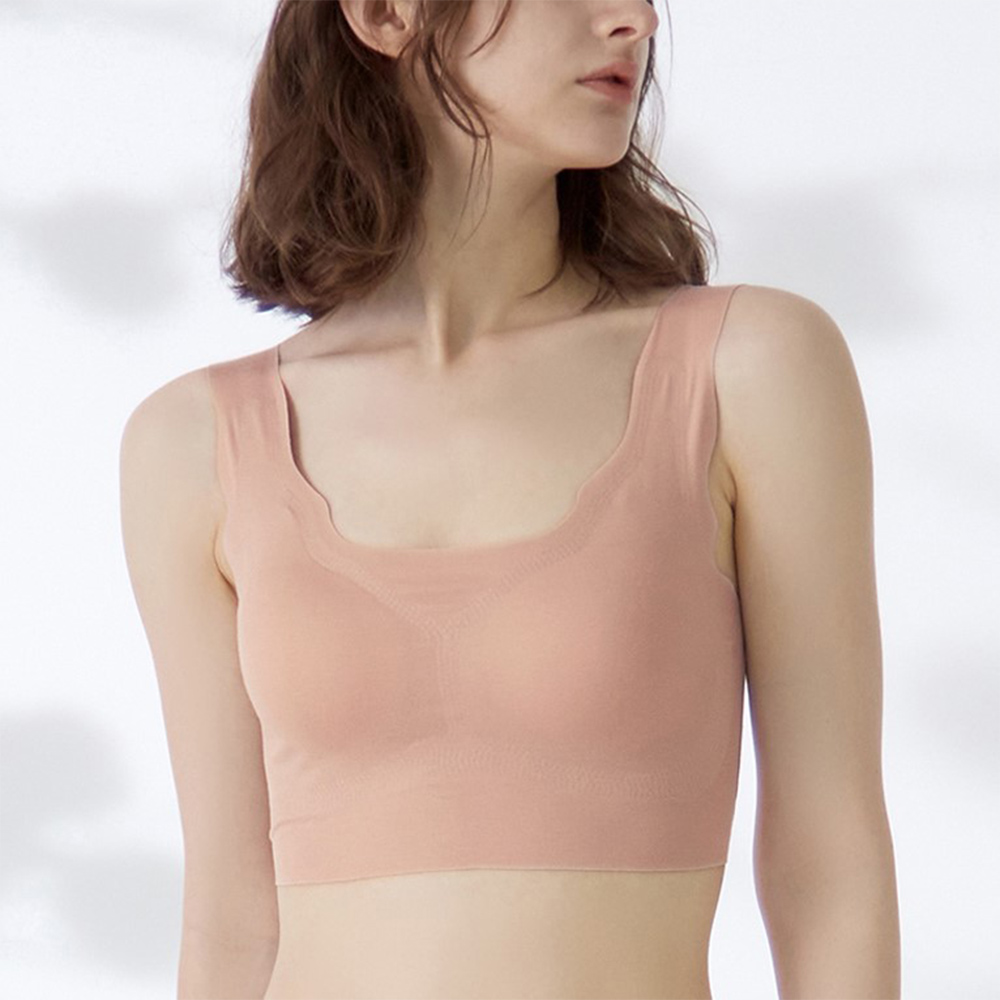 【Fitte(完全無縫製)】ハーフトップ