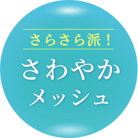 さらさら派！さわやかメッシュ