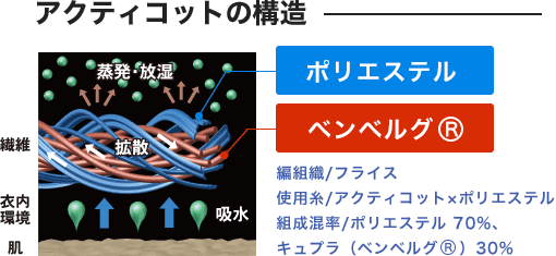 アクティコットの構造