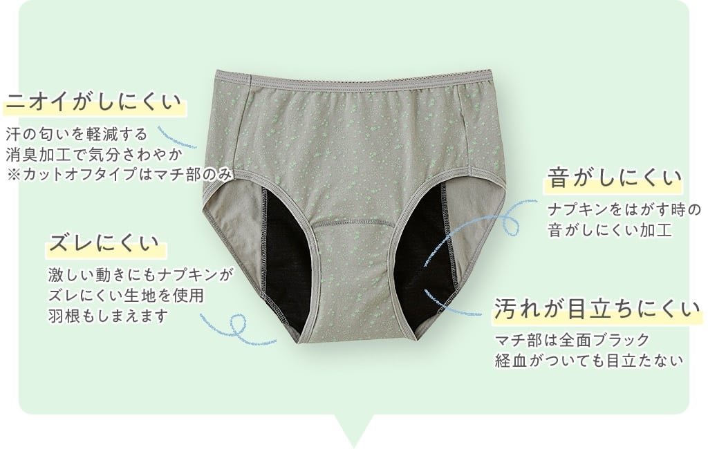 ニオイがしにくい ズレにくい 音がしにくい 汚れが目立ちにくい