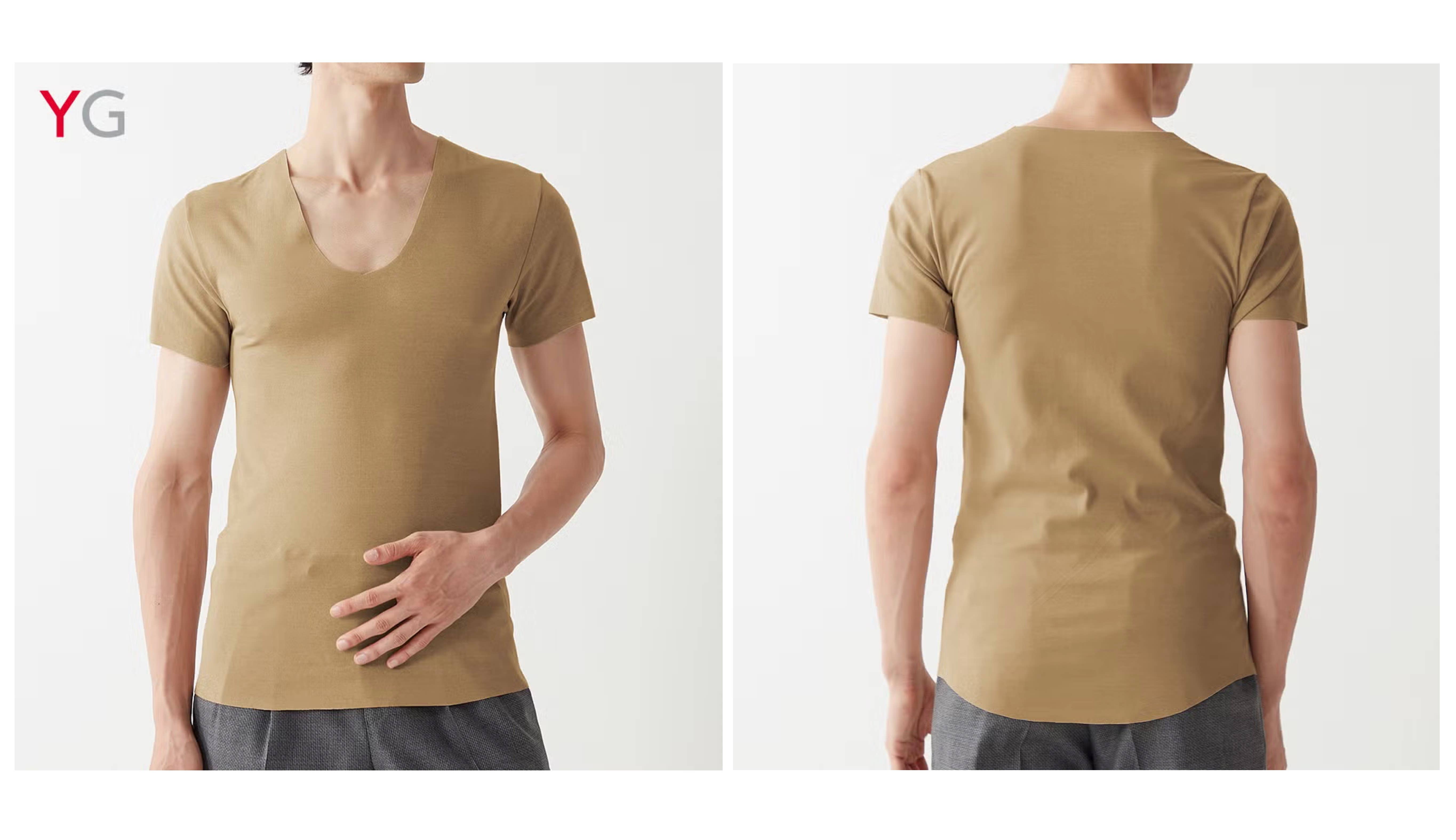 YG(ワイジー)【カットオフ】ＶネックＴシャツ<YVC015A>