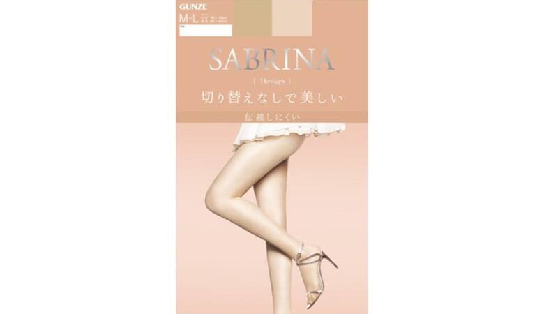 SABRINA(サブリナ)切り替えなしで美しいストッキング<SB405M>