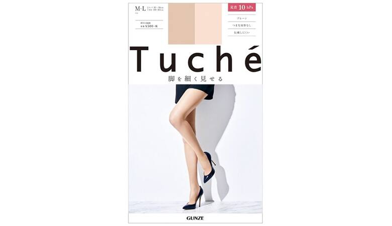 Tuché（トゥシェ）脚を細く見せるストッキング<TH238D>