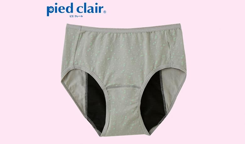 pied clair(ピエクレール)サニタリーショーツ(ナイトタイプ)<PCP1070>