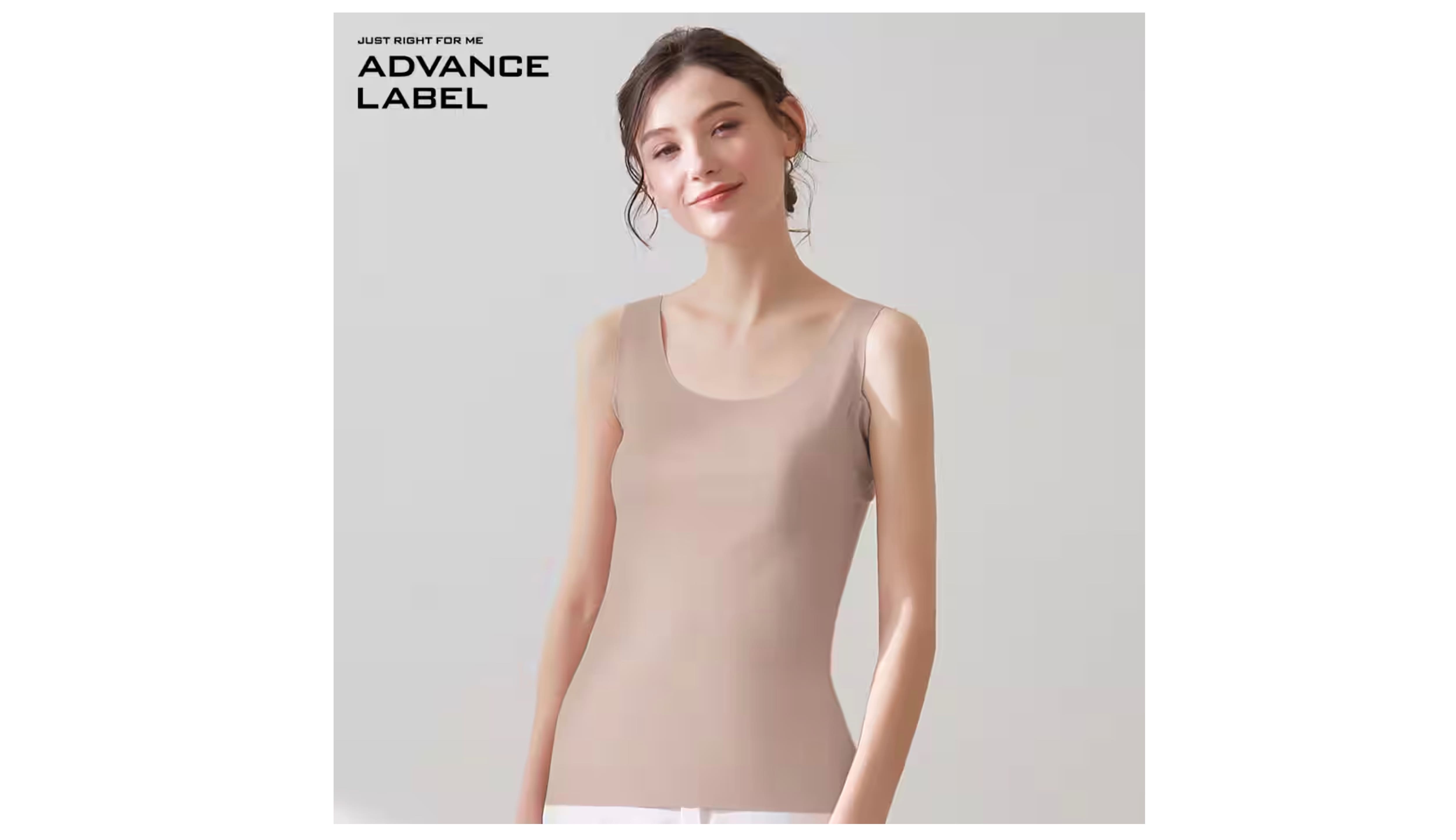 ADVANCE LABEL(アドバンスレーベル)【Tシャツ専用(春夏)】汗取り付きタンクトップ<MA4554>