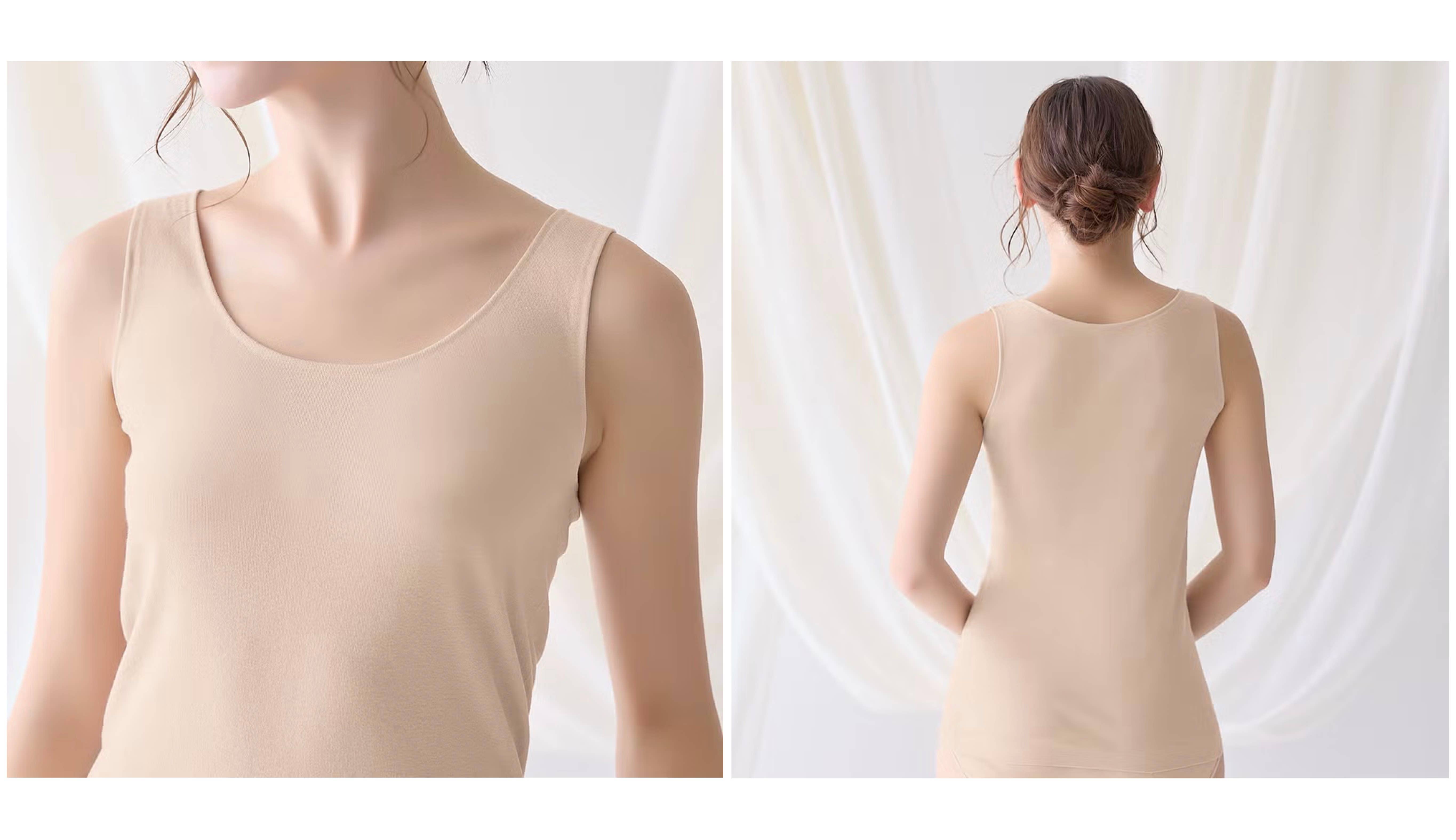 the GUNZE(ザ グンゼ)【綿100%シームレス】タンクトップ<CK4854>