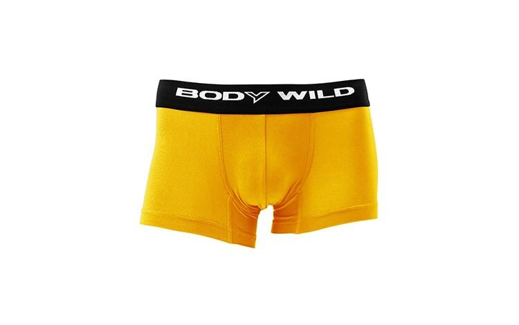 BODY WILD(ボディワイルド)ローライズボクサー(前とじ)〈BW2995P〉