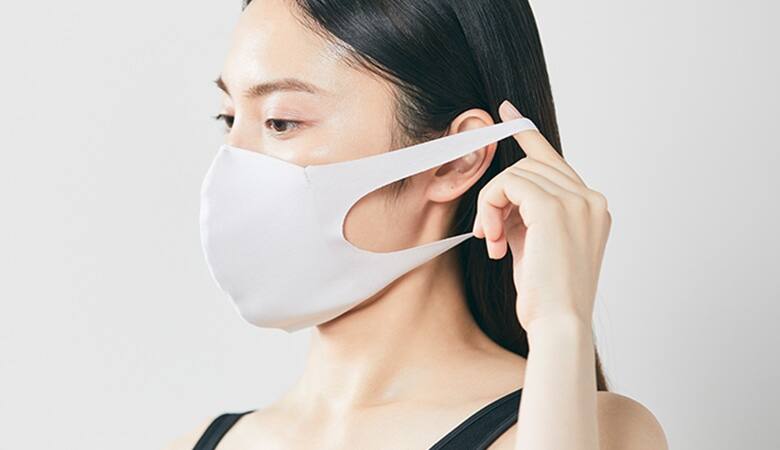 肌着やさんがつくった肌にやさしい布製マスク(男女兼用)