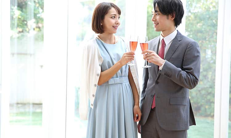 結婚式 式場参加者イメージ