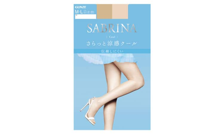 SABRINA(サブリナ)　 ストッキング(クール　さらっと涼感クール)