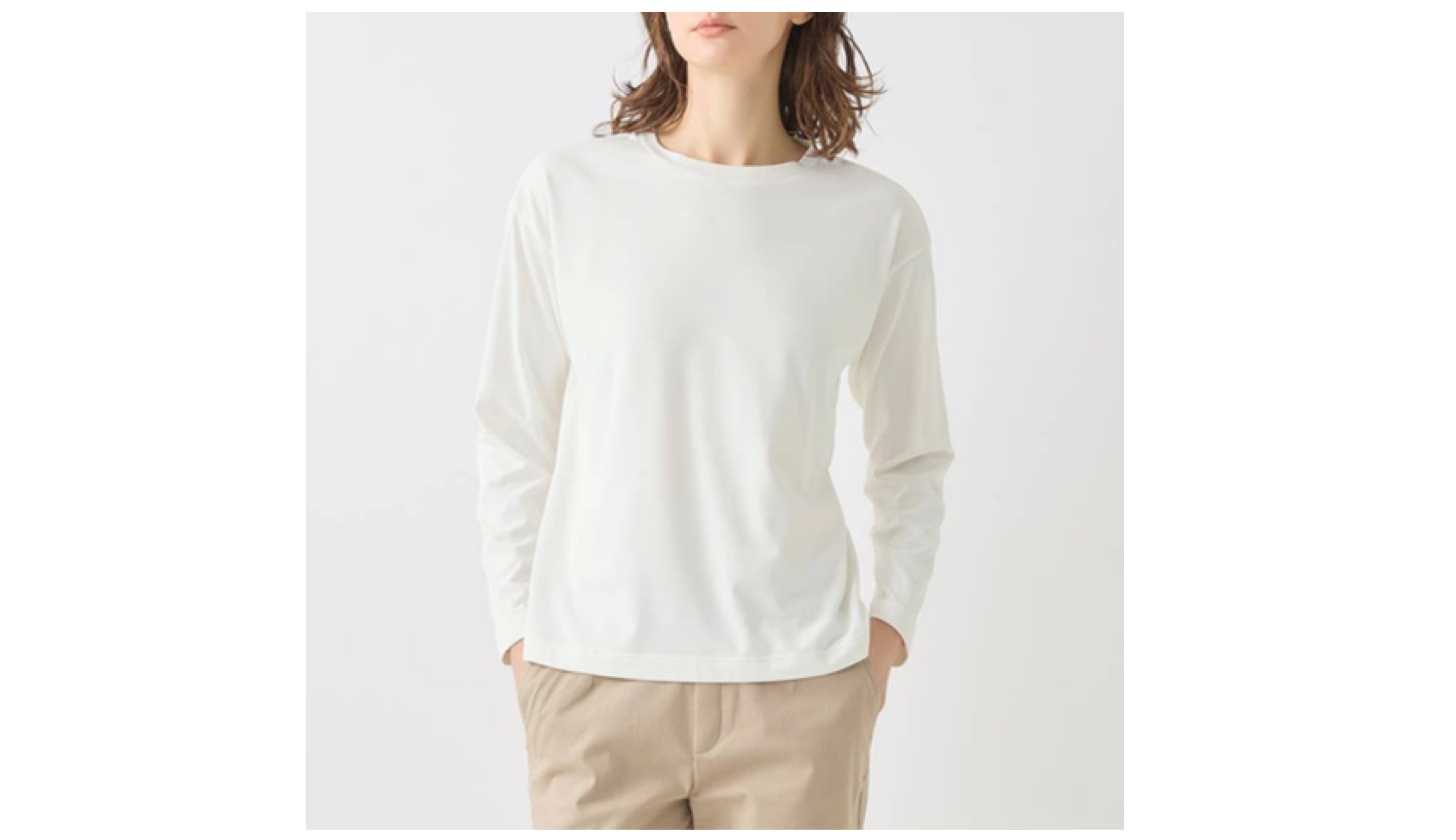 KIREILABO(キレイラボ)【Fitte】ロングスリーブTシャツ<KB5146P>