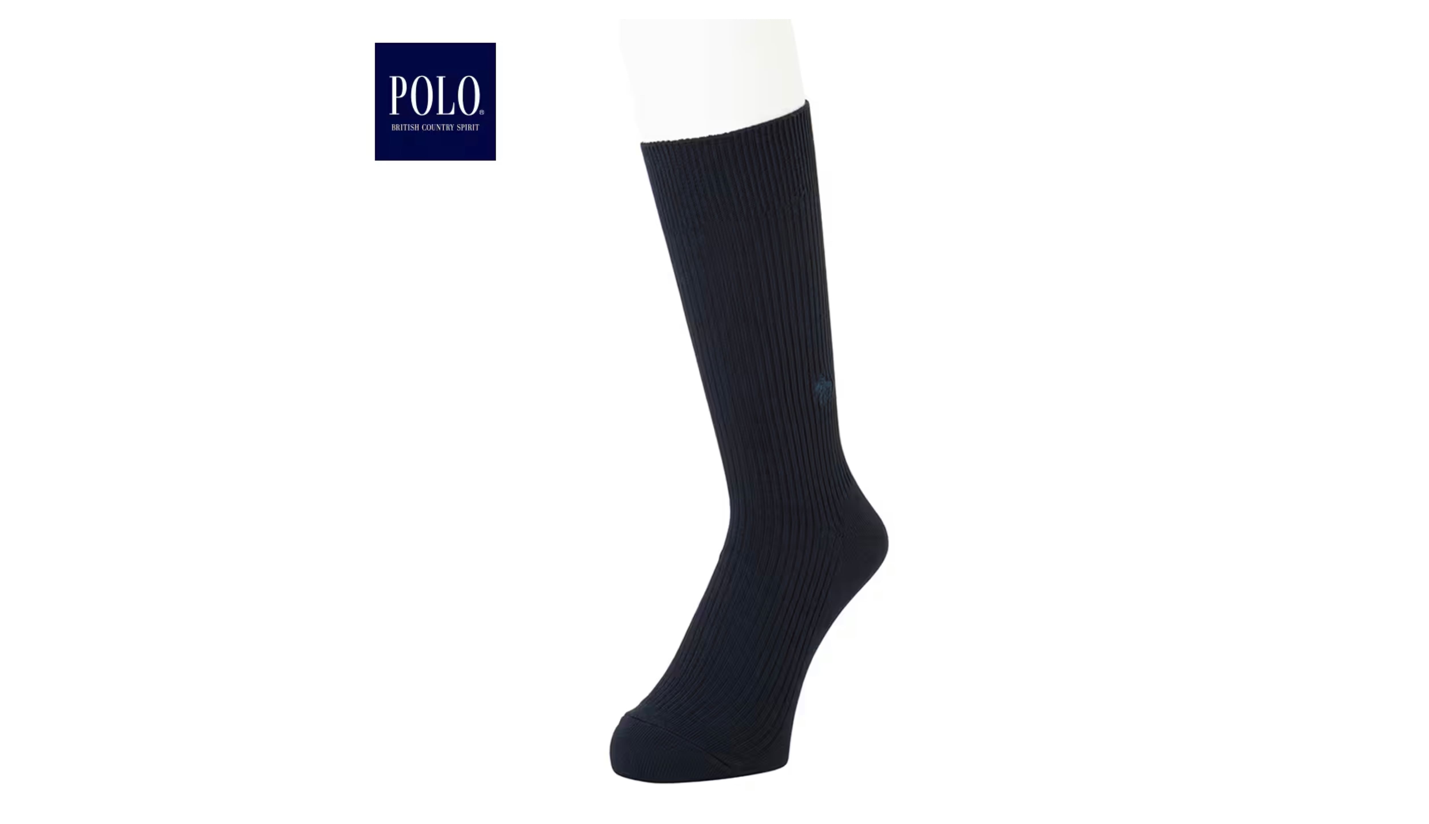 POLO BCS(ポロビーシーエス) 【綿混】リブソックス <PL0125>