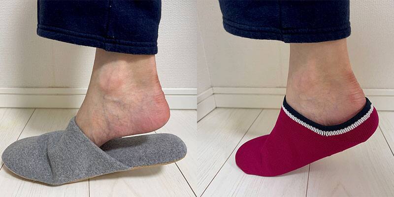 軽ッパのすごさって? 一般的なルームシューズと比較!
