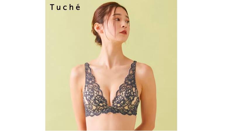 1 Tuché（トゥシェ） 【ふわっと盛れる】ワイヤレスブラジャー＜JB601EC＞