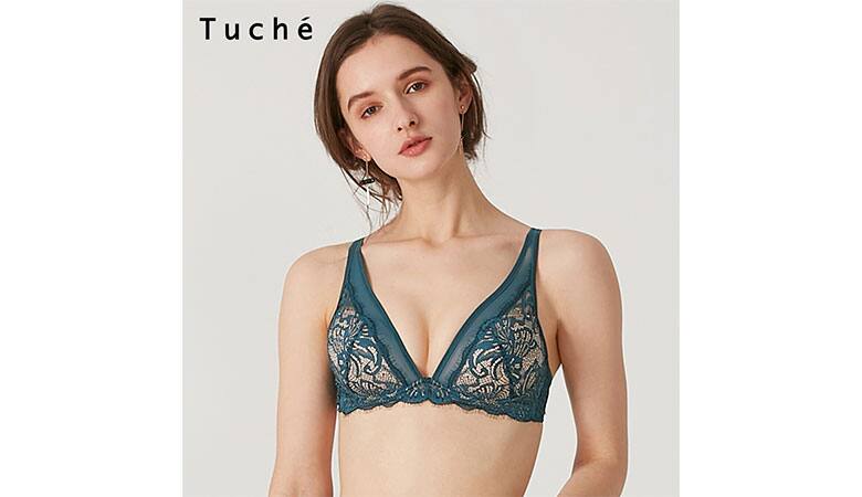 Tuché(トゥシェ) 【ふわっと盛れる】ワイヤレスブラジャー <JB601EC>