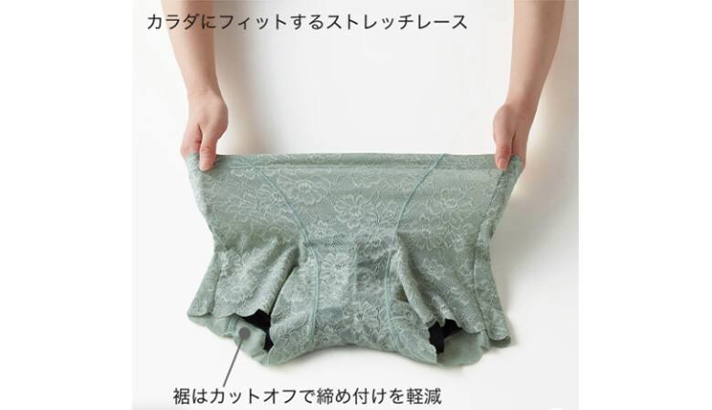 湯漏れに悩んでいるとき、あると便利なのが吸水型サニタリーショーツ