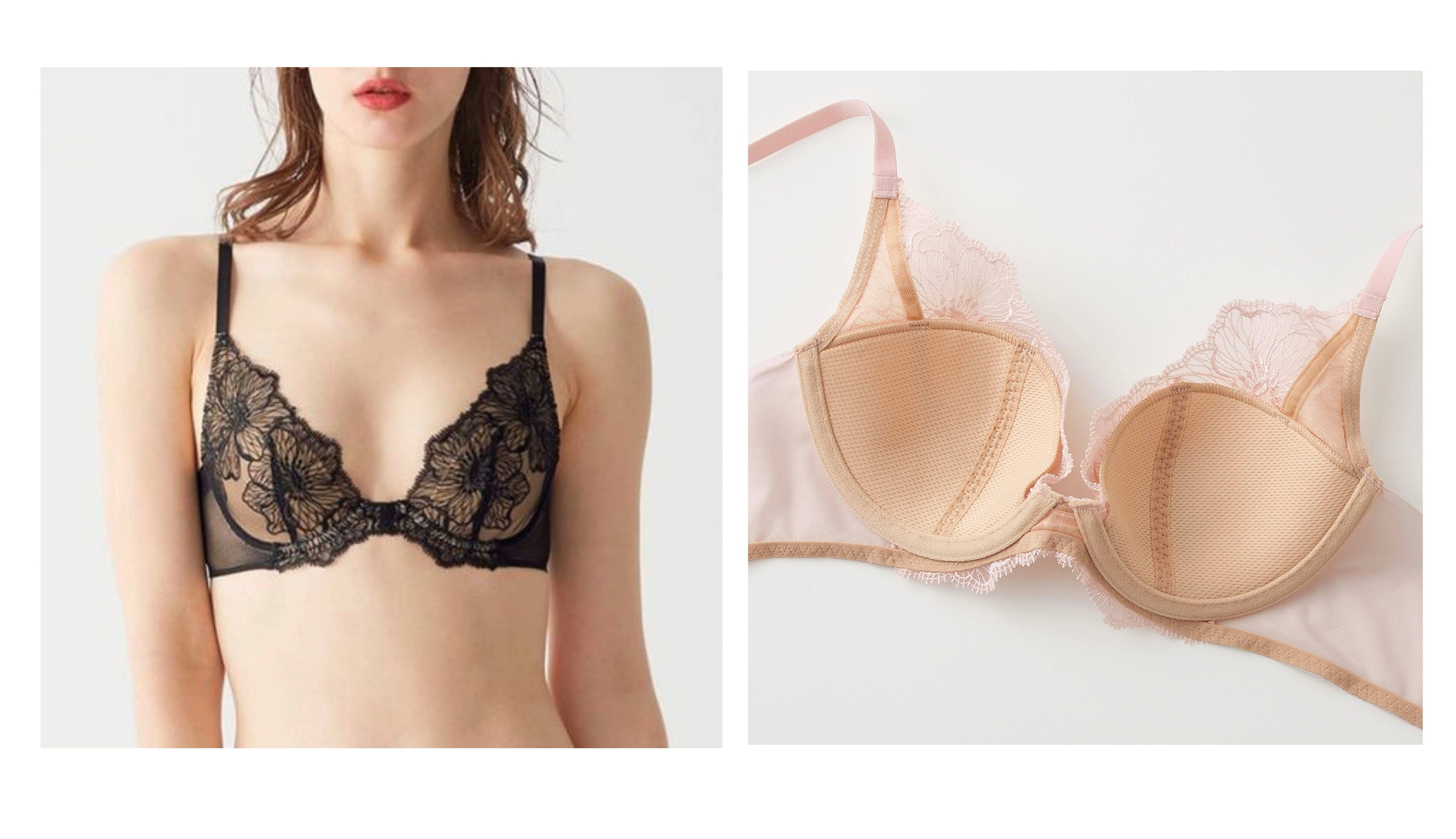 Tuché(トゥシェ)【more more Sheer BRA(透明感ブラ)】ワイヤーブラジャー<JB3025H>