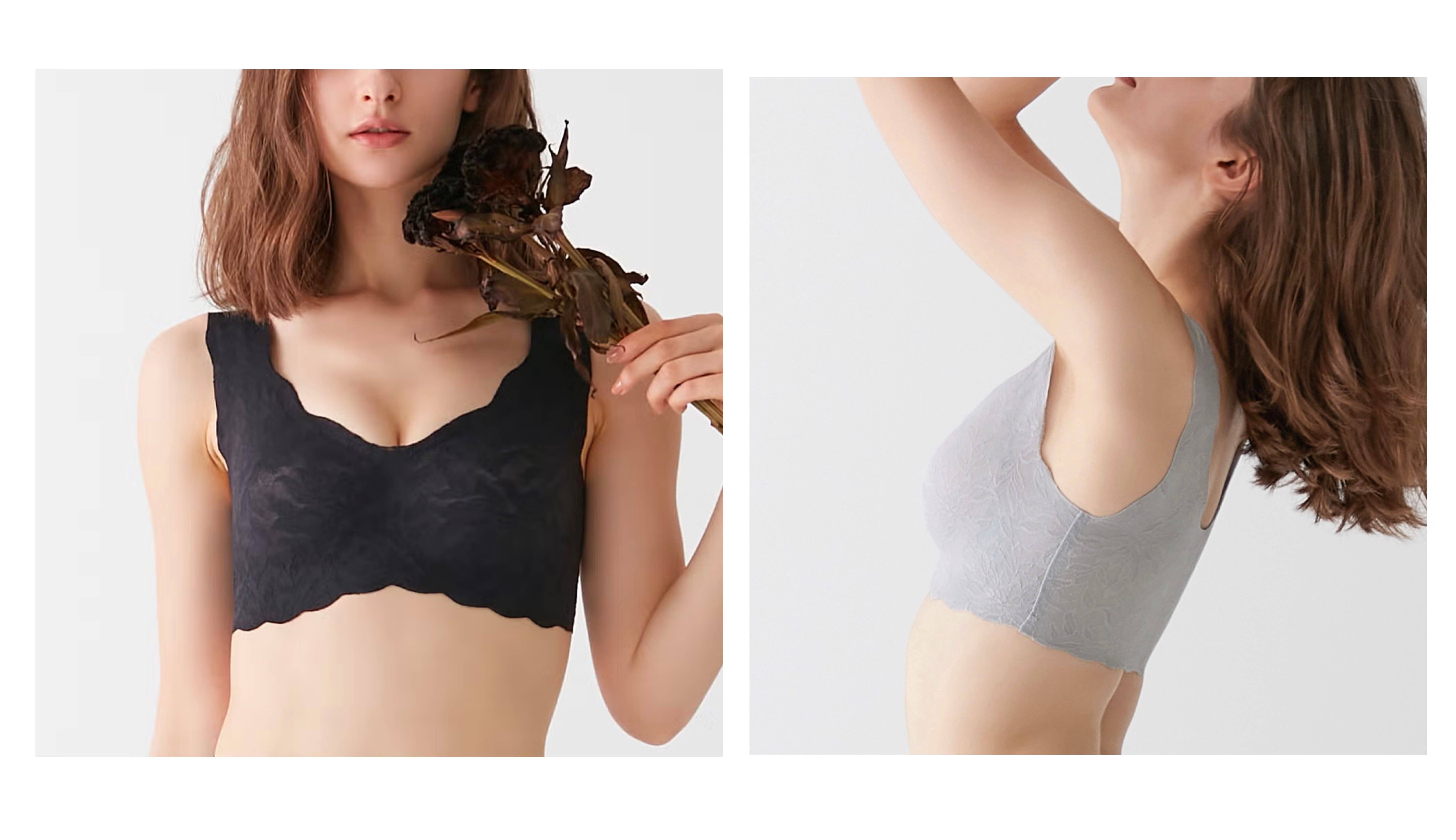 KIREILABO(キレイラボ)【ブラファンデ】ノンワイヤーブラジャー<KB1655P>