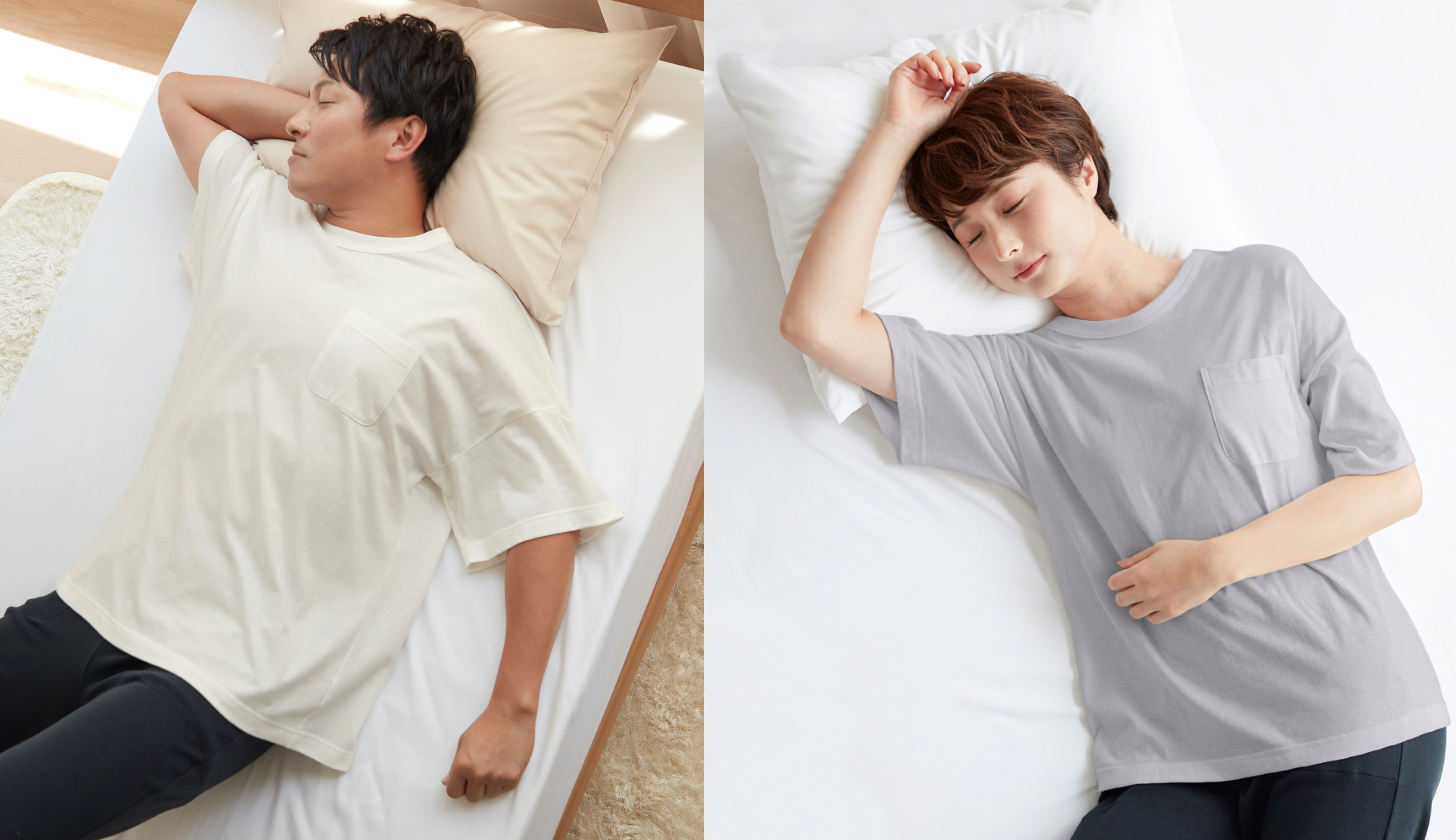 【睡眠改善インストラクター監修】寝るときの服装は何が良い？パジャマ派＆Tシャツ派も必見！