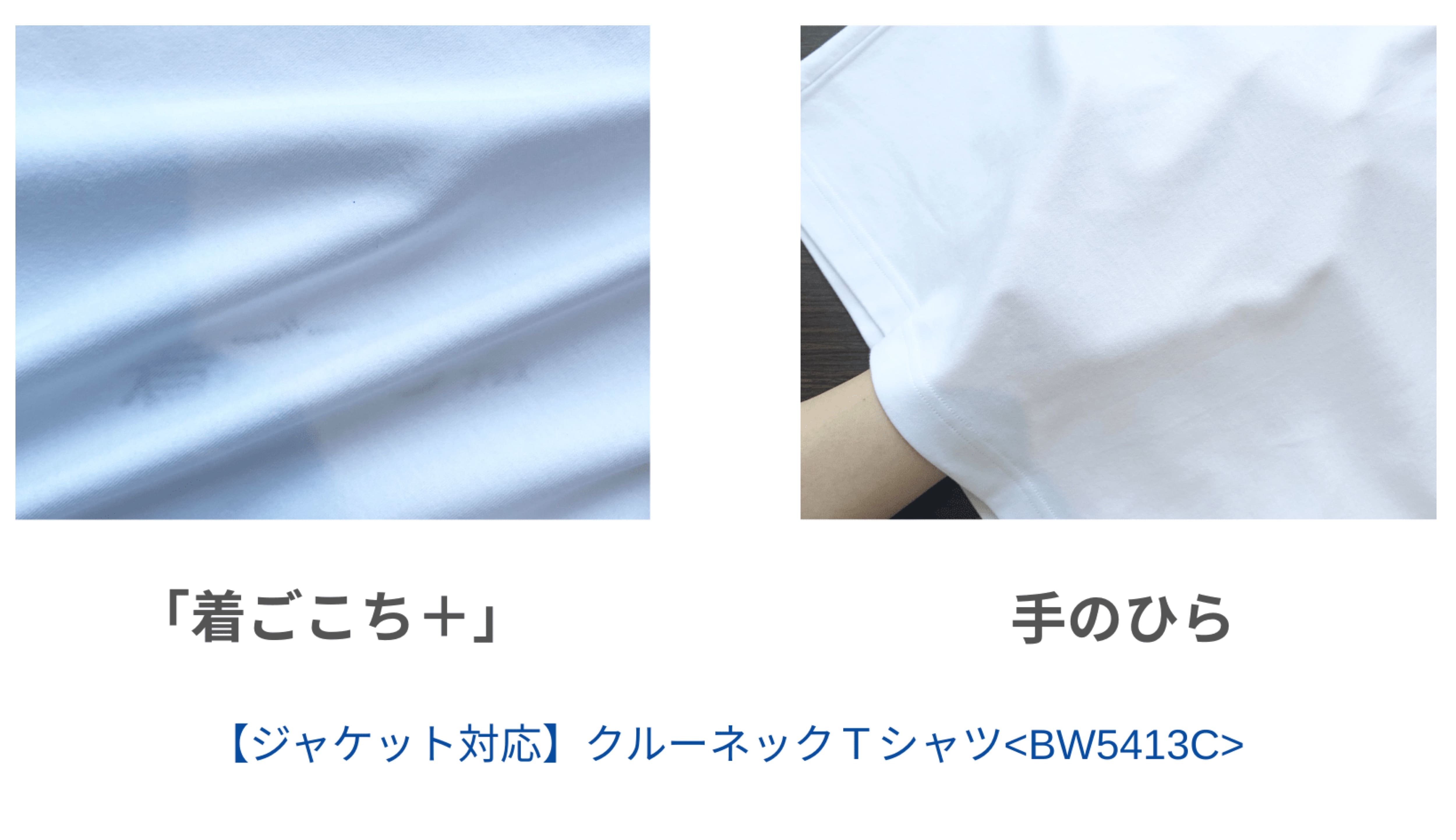 ④約5.26オンス:BODY WILD(ボディワイルド)クルーネックTシャツ