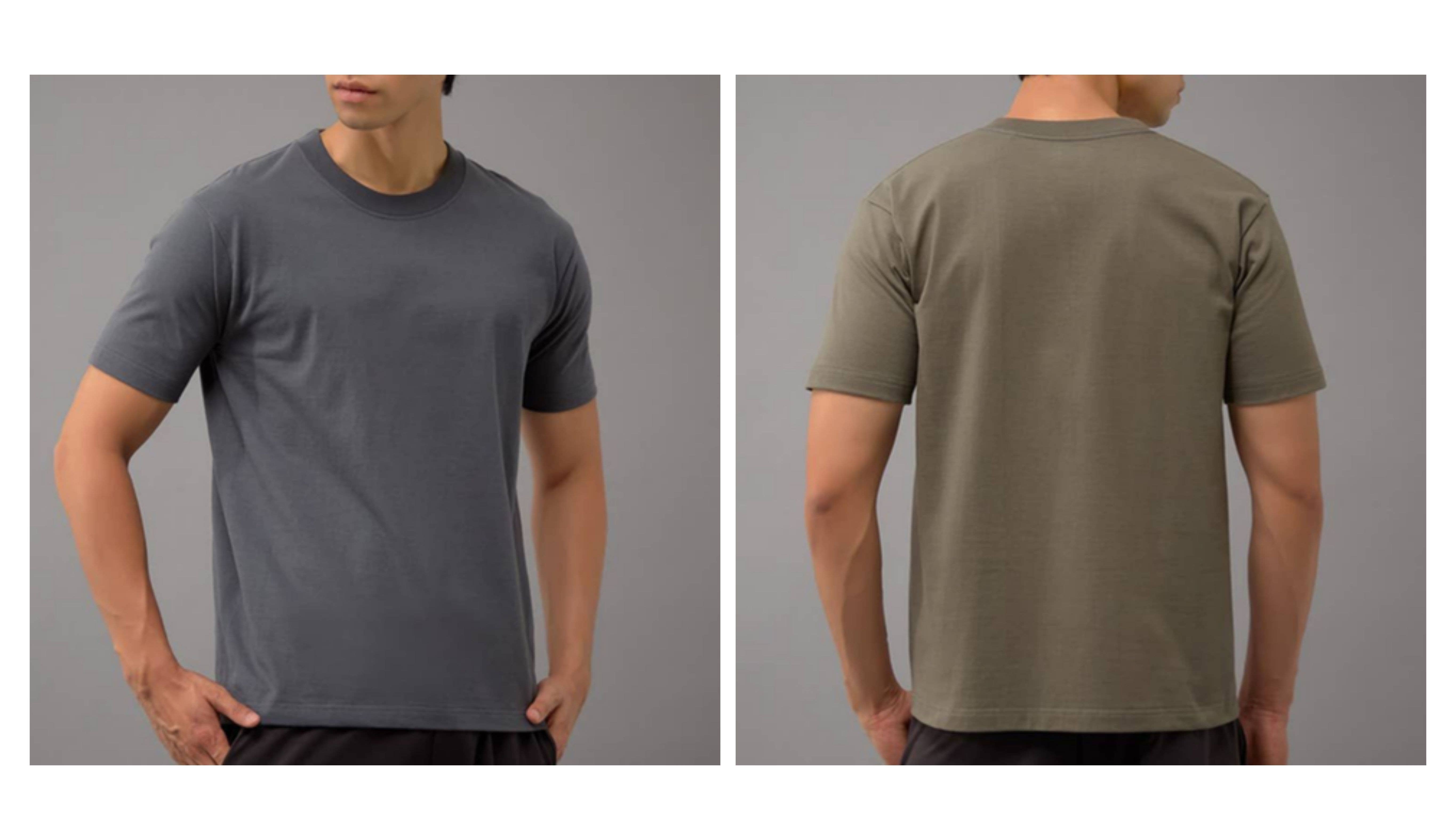 BODYWILD(ボディワイルド)【綿100%】厚手天竺クルーネックＴシャツ（丸首）<BW4013A>