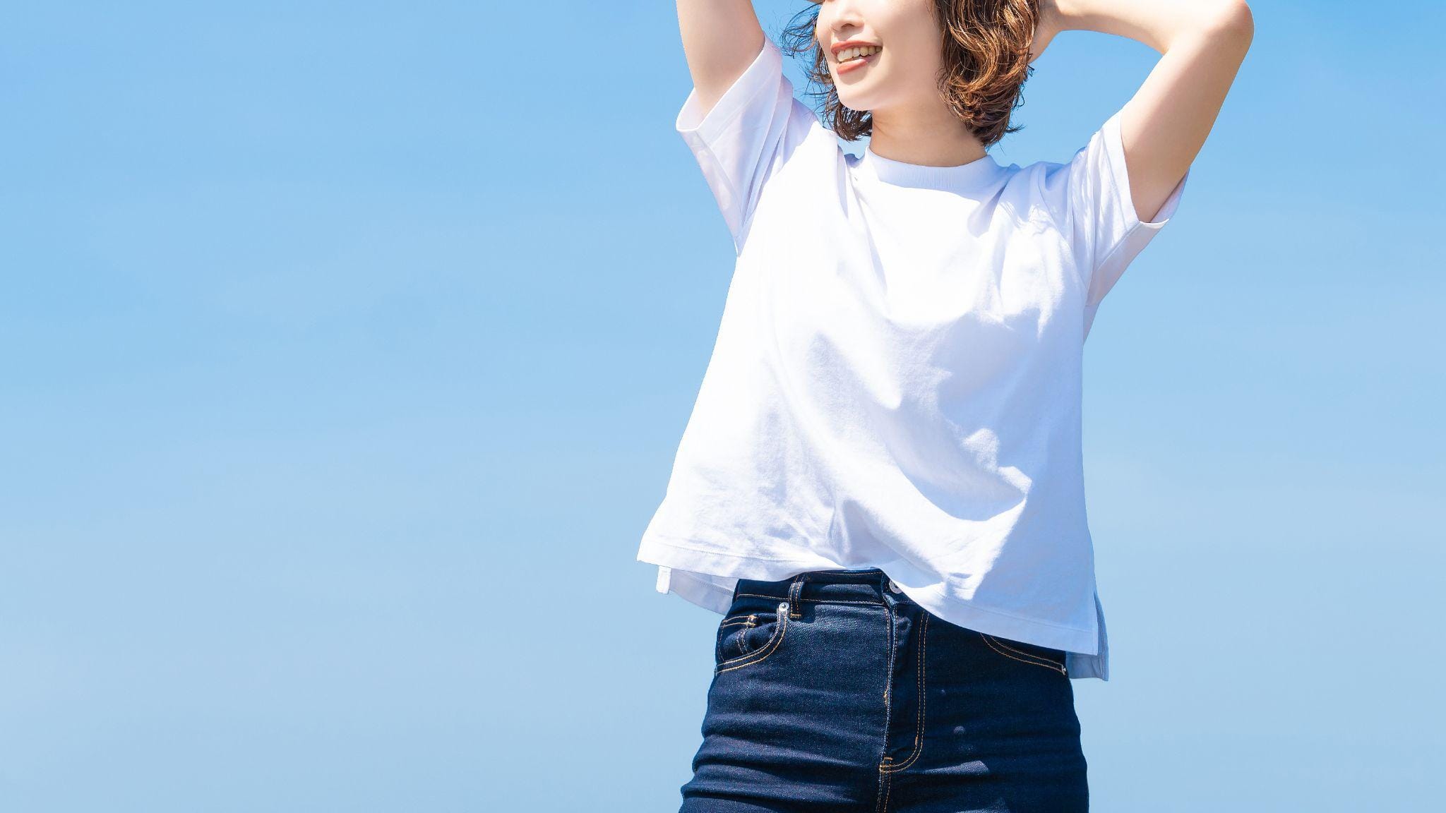 Tシャツの汗ジミ軽減に役立つ機能性インナー