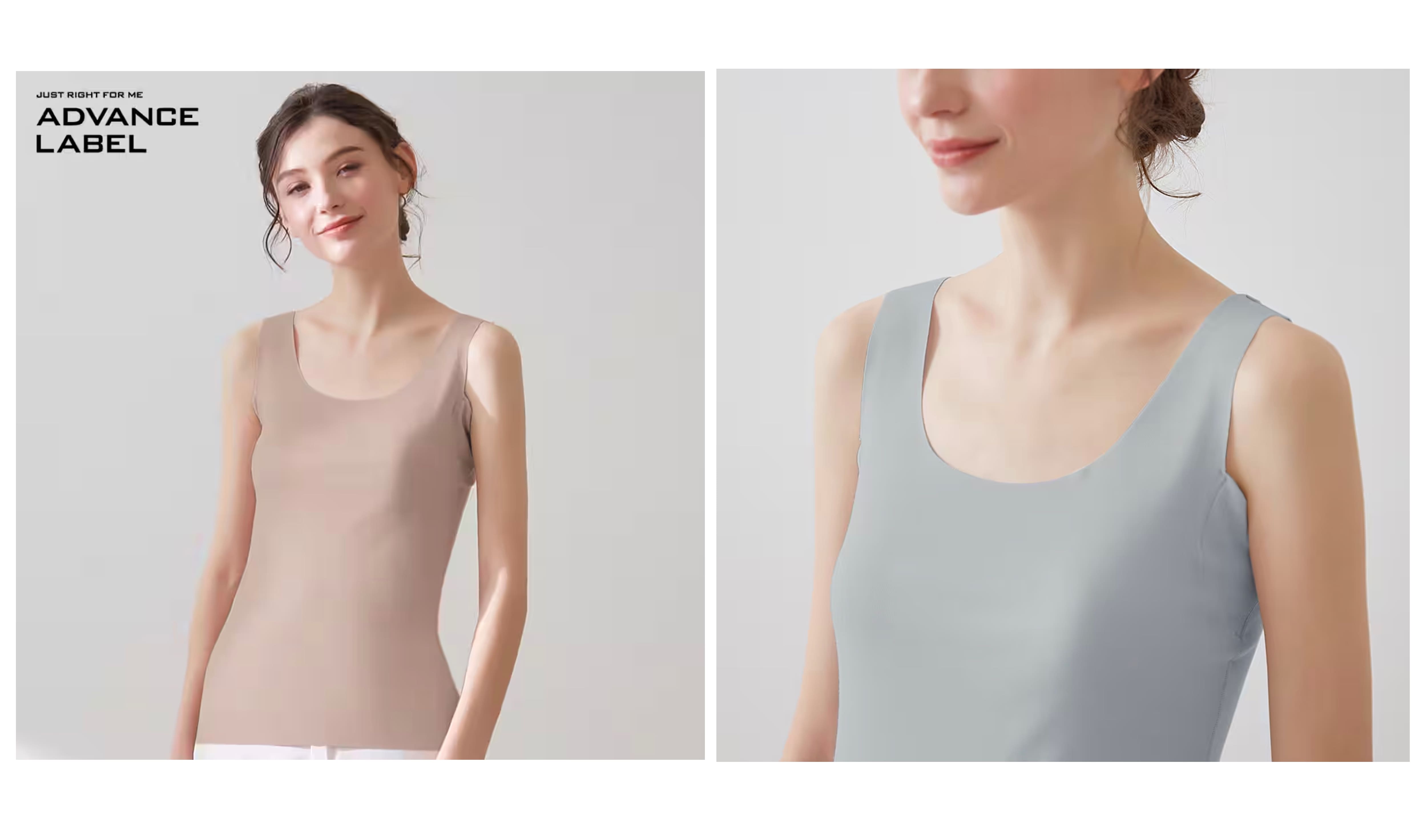 ADVANCE LABEL(アドバンスレーベル)【Tシャツ専用(春夏)】汗取り付きタンクトップ<MA4554>