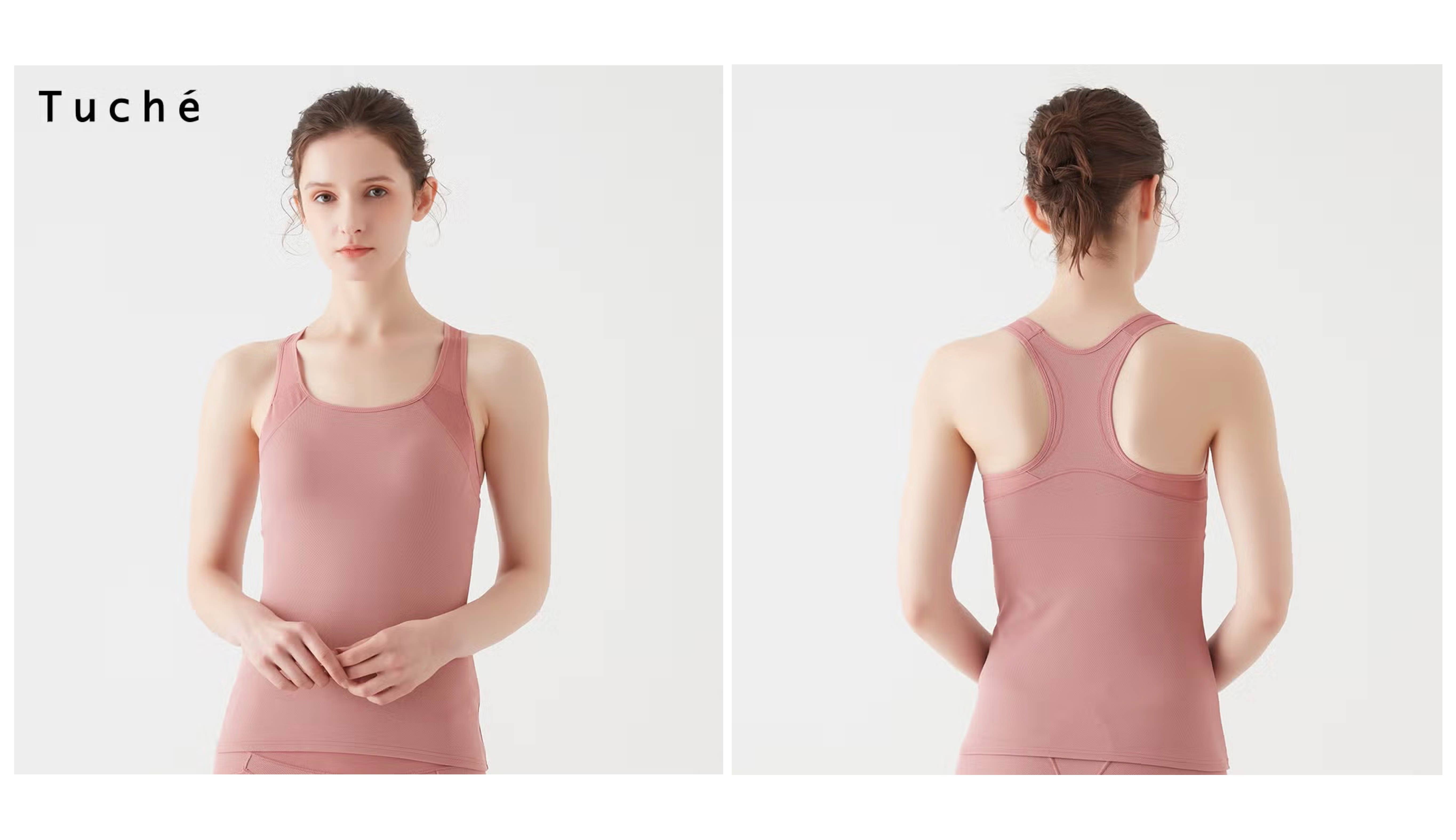Tuché（トゥシェ）【ACTIBALANCE】カップ付きタンクトップ<JN2005N>