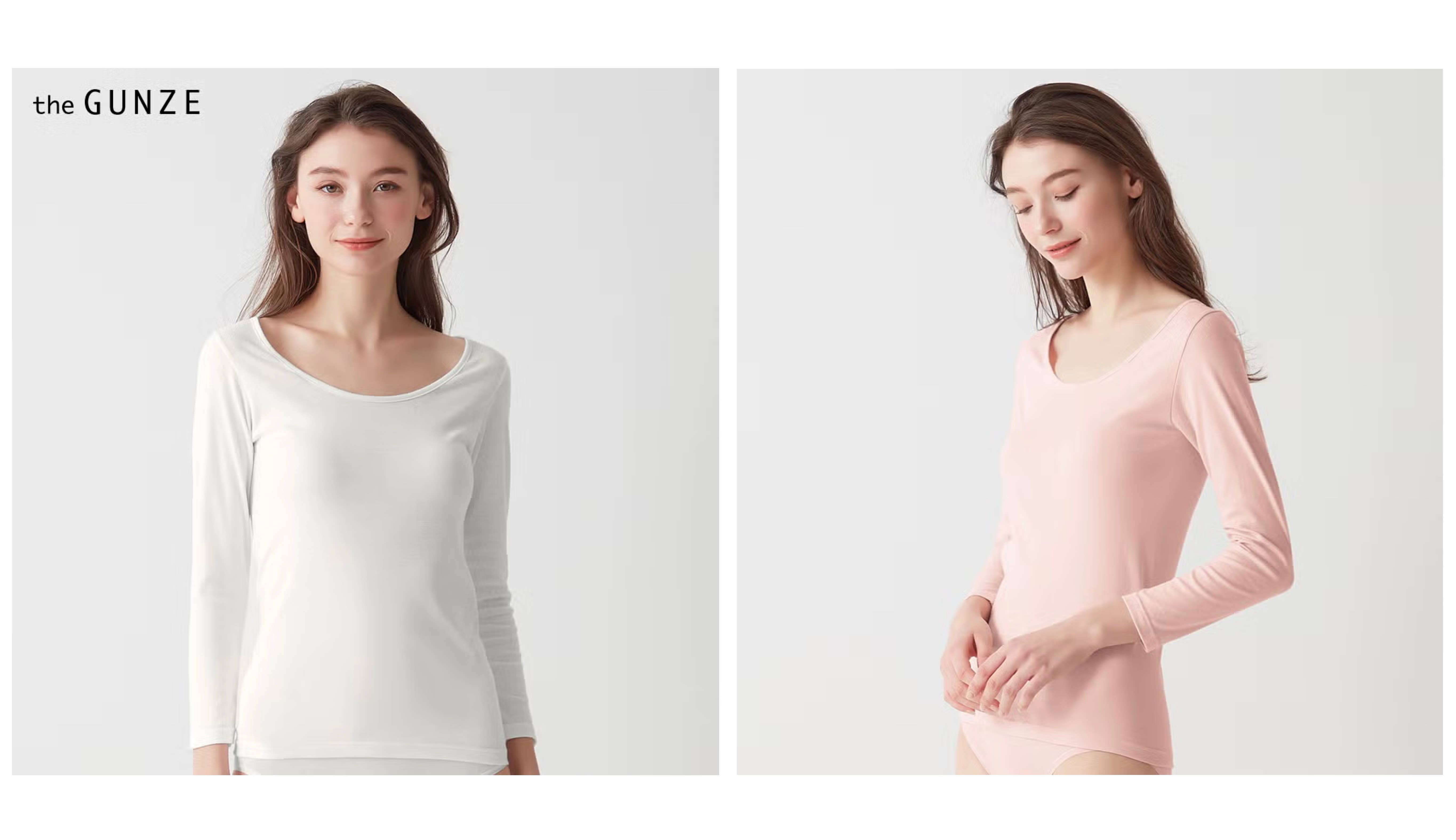 the GUNZE(ザグンゼ)【綿100%】8分袖インナー<CK3646>