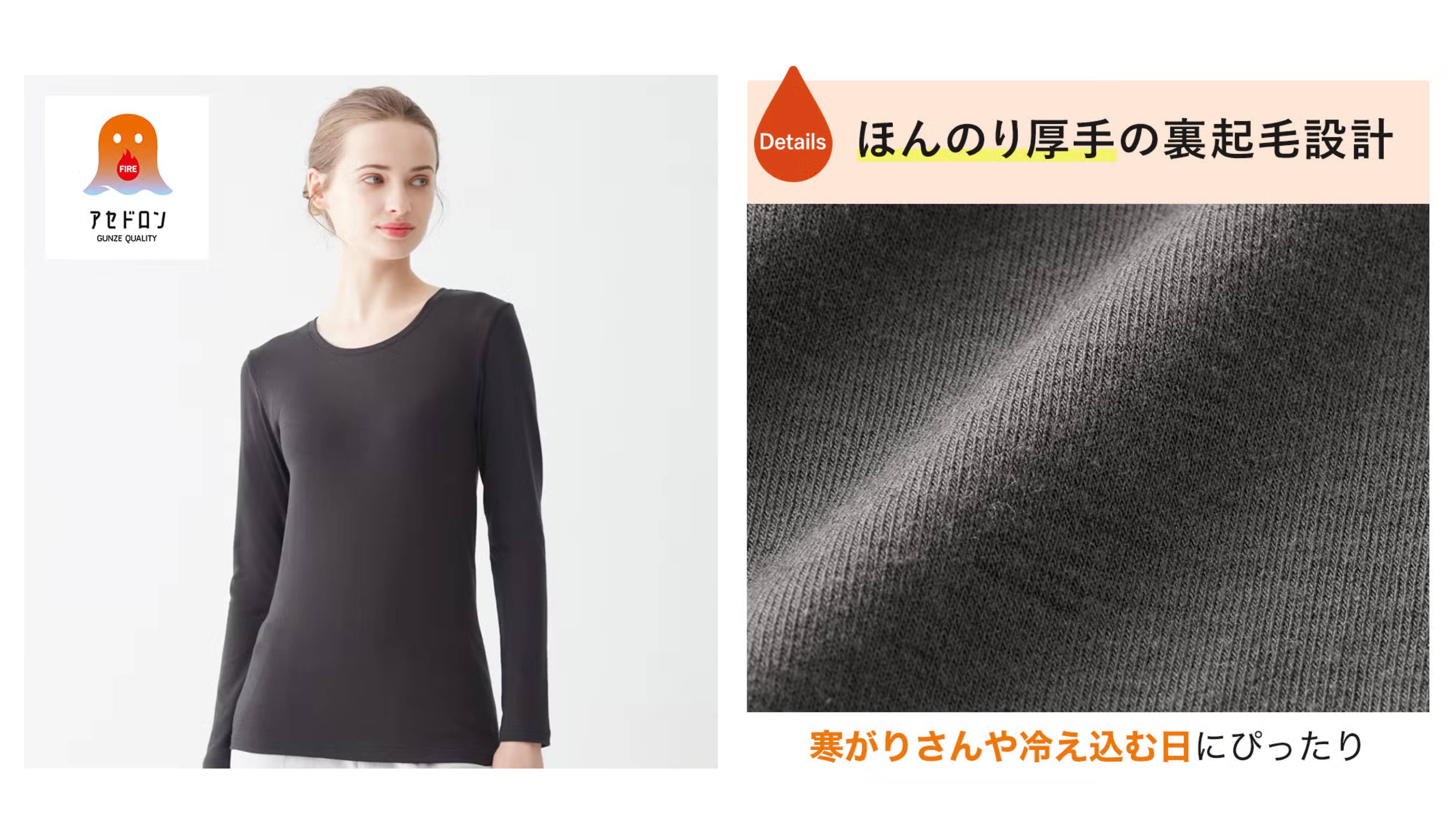 【ファイヤーアセドロン】長袖インナー<MH0046P>