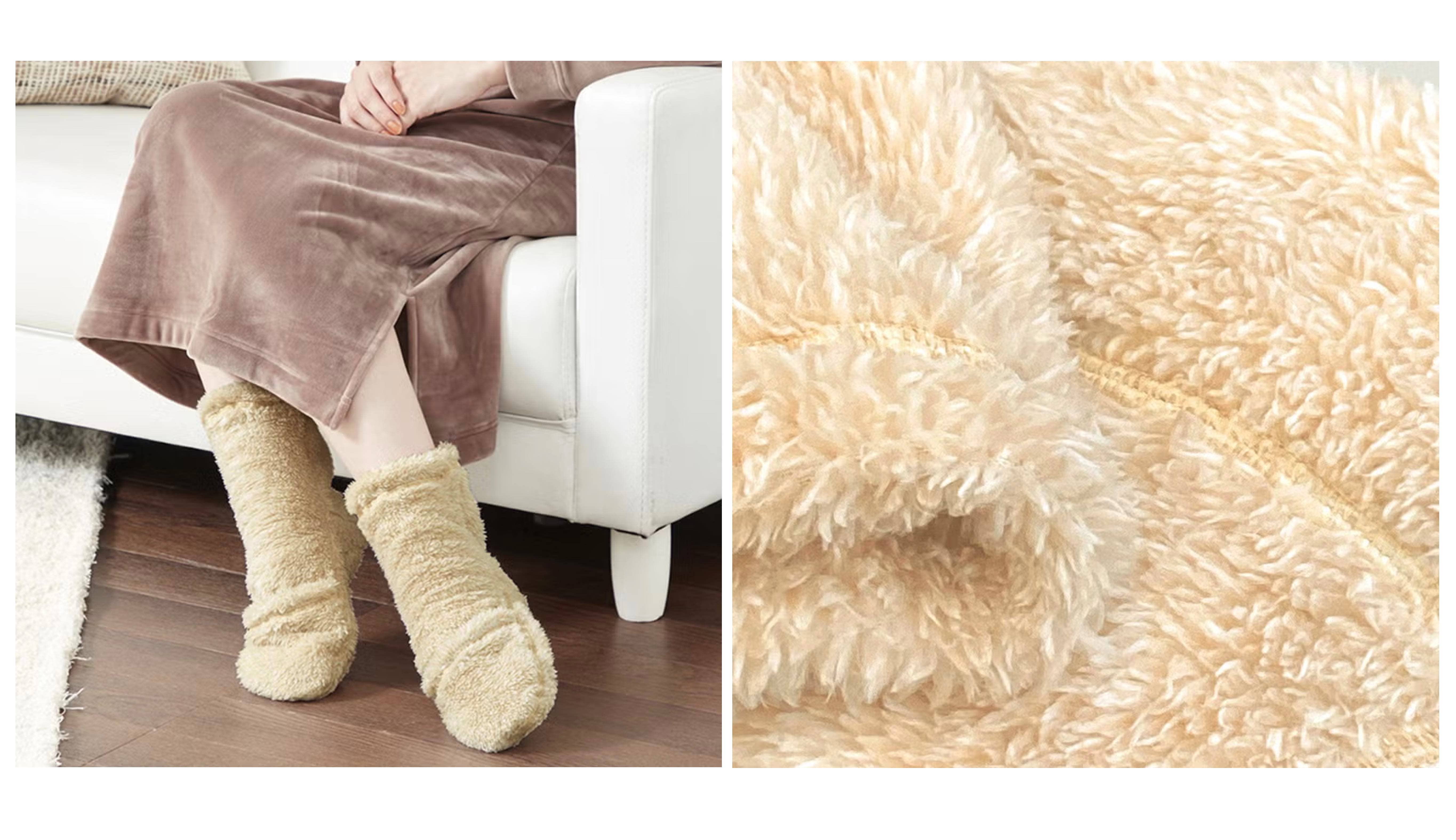 【おやすみ】2wayつま先開閉ソックス<AUQ861>