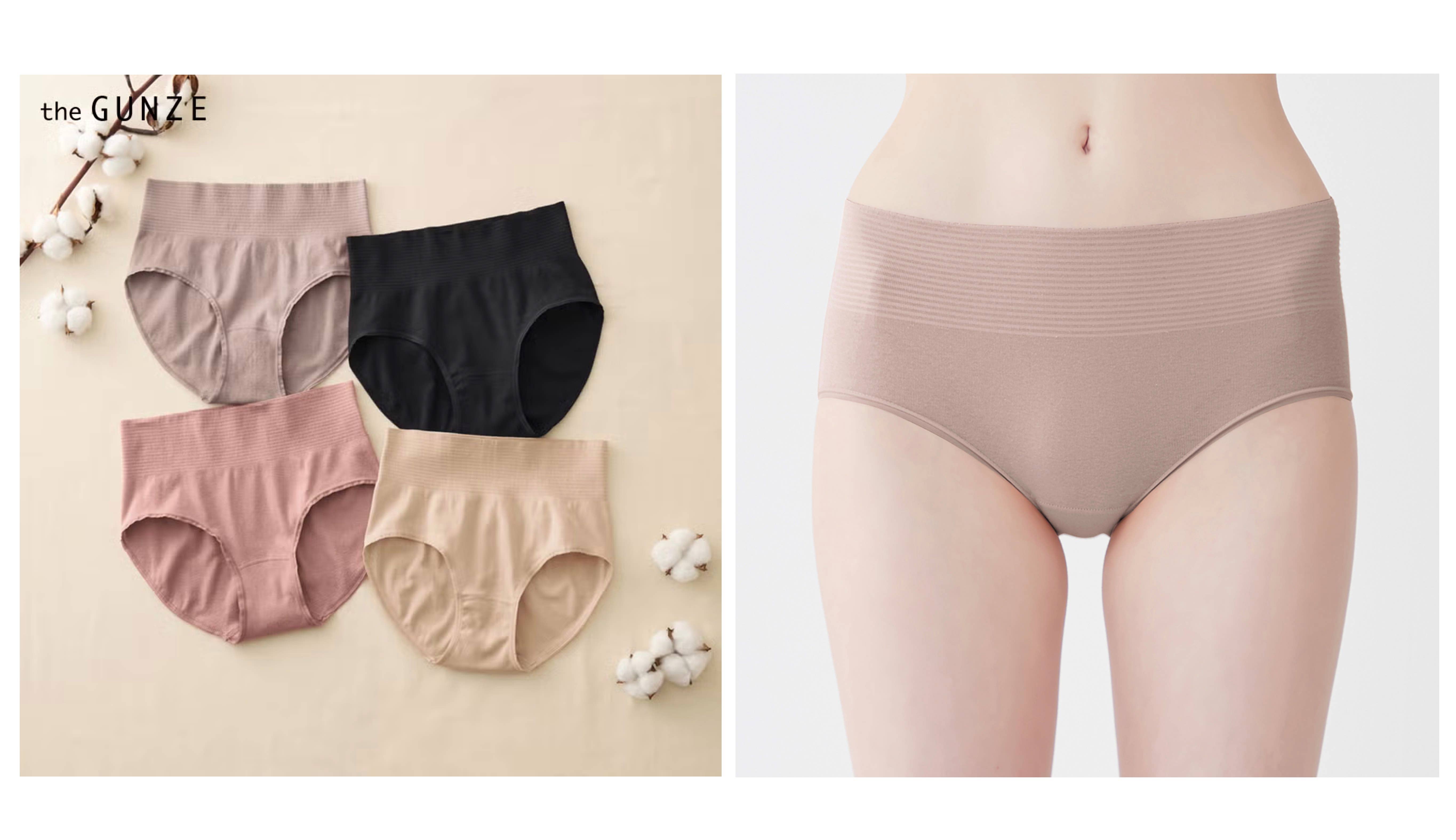 the GUNZE(ザ グンゼ)【綿100%シームレス】レギュラーショーツ<CK4370>